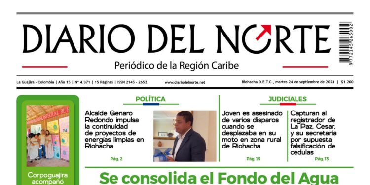 Esta es la edición del martes 24 de septiembre de 2024