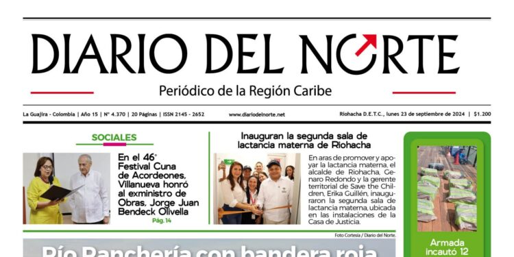 Esta es la edición del lunes 23 de septiembre de 2024
