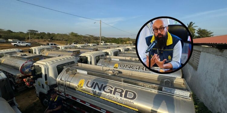 Director de Ungrd explica por qué los carrotanques se están oxidando en parqueaderos de La Guajira