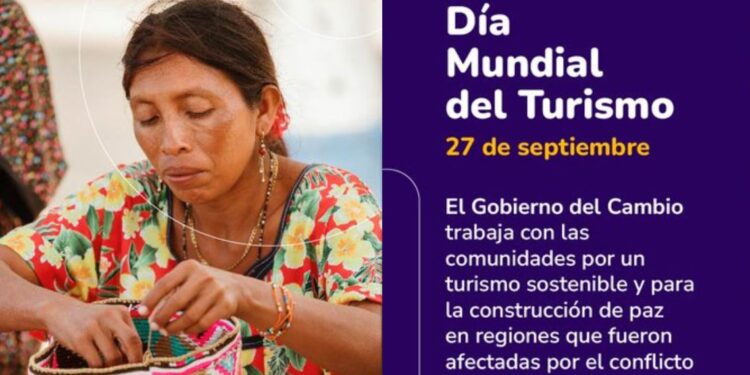 Con la estrategia ‘Territorios Turísticos de Paz’, el Gobierno nacional celebra el Día Mundial del Turismo