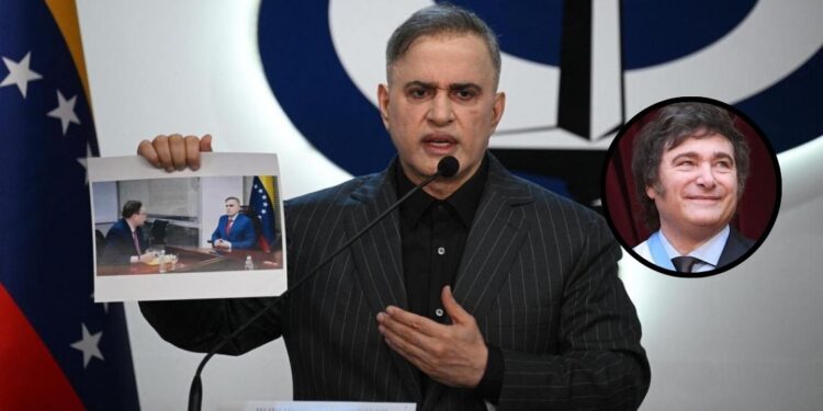Fiscalía de Venezuela tramitará orden de captura contra el presidente de Argentina, Javier Milei