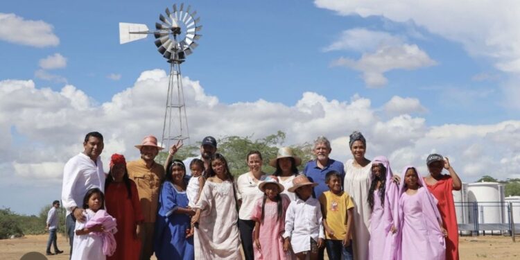 Ministra de Vivienda recorrió en Maicao programa de rehabilitación de acceso al agua potable