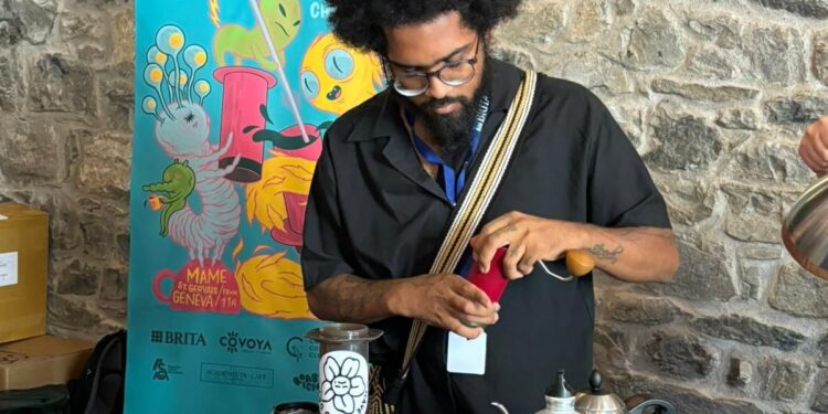 Guajiro gana campeonato de Barista AeroPress 2024 en Ginebra- Suiza