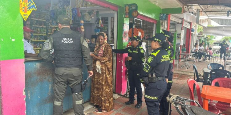 Oferta Institucional de la Policía Nacional en el corregimiento de Paraguachon