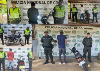 Capturan a cinco personas conduciendo motos hurtadas en zona rural de Maicao, Dibulla y Riohacha