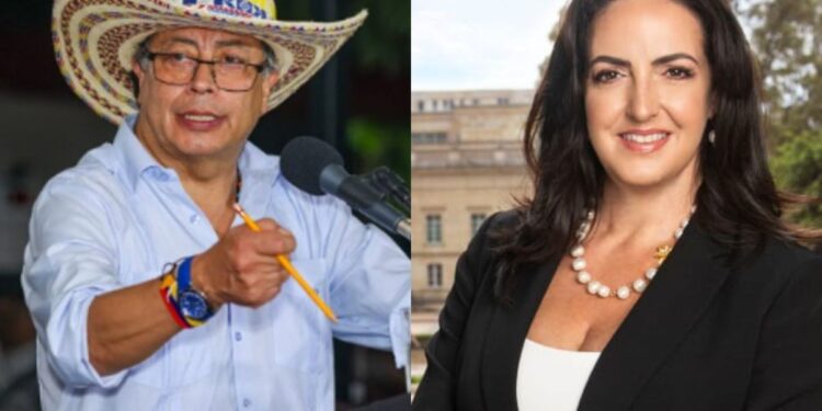 María Fernanda Cabal expresó que «nadie va a tumbar a Petro, sino él mismo”