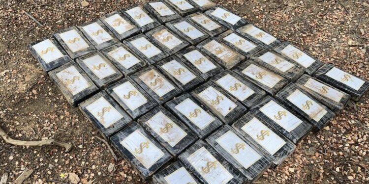 Incautan 40 kilogramos de clorhidrato de cocaína en un depósito en la Alta Guajira