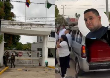 Familiares de Daniel Redondo claman justicia frente a la comandancia de la Policía