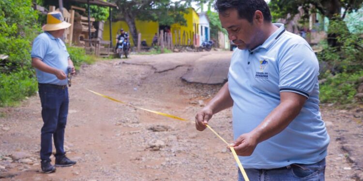 En el corregimiento de Tomarrazón se realizó una  jornada de nomenclatura