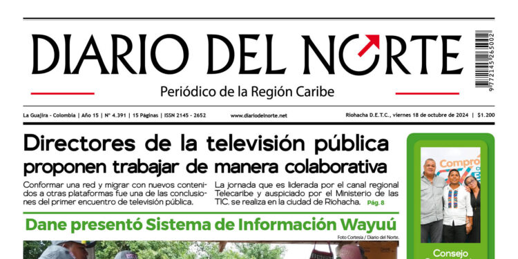 Esta es la edición del viernes 18 de octubre de 2024