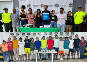 Capturan a 24 Miembros del ‘Clan del Golfo’ en Barranquilla, incluido su cabecilla local
