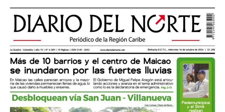 Esta es la edición del miércoles 16 de octubre de 2024