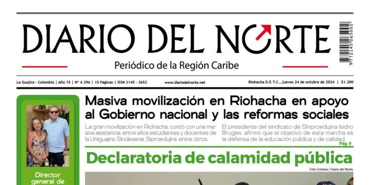 Esta es la edición del jueves 24 de octubre de 2024