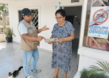 Más de mil casos de dengue se han reportado en el departamento de La Guajira en el 2024