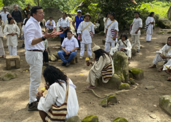 Indígenas del pueblo kogui en Dibulla se benefician con plan de identificación de la Registraduría Nacional