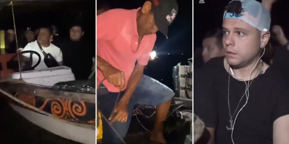 ¡Qué susto! Momentos de angustia vivieron Luifer Cuello y su grupo en el río Magdalena: Chalupa por poco se hunde