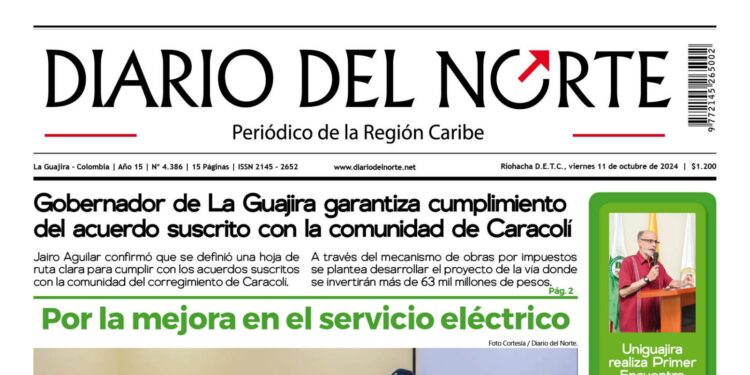 Esta es la edición del viernes 11 de octubre de 2024
