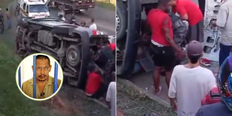 En emboscada a vehículo del Inpec asesinaron a dos guardas y al ‘Monstruo de los cañaduzales’, condenado por violar 21 niños