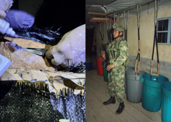 Ejército Nacional destruyó laboratorio con más de 2,5 toneladas de cocaína en Nariño