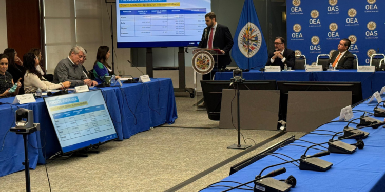 Oposición venezolana presenta informe ante la OEA que demostraría el fraude electoral del régimen Maduro