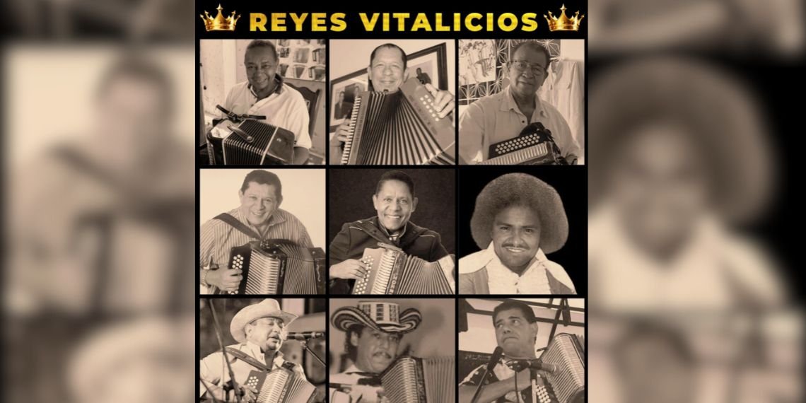 Nueve acordeoneros recibirán reconocimiento como Reyes Vitalicios del Festival de la Leyenda Vallenata