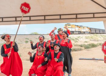 A través del teatro, comunidades vecinas a Cerrejón conocieron sobre prevención vial