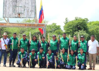 Comunidad de Campo Herrera en Albania conforman la guardia indígena Ambiental