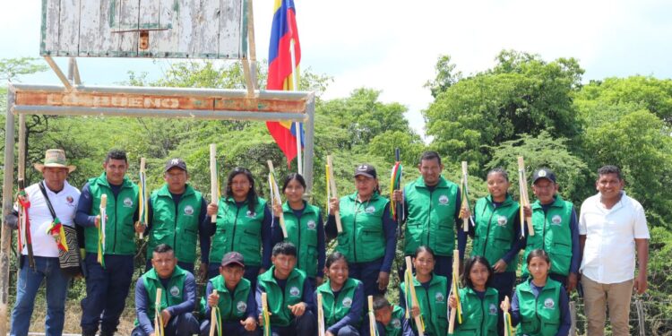 Comunidad de Campo Herrera en Albania conforman la guardia indígena Ambiental