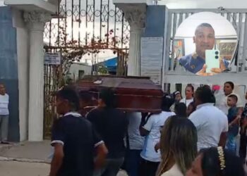 Familiares y amigos dieron el último adiós al hombre asesinado en la avenida Circunvalar de Riohacha
