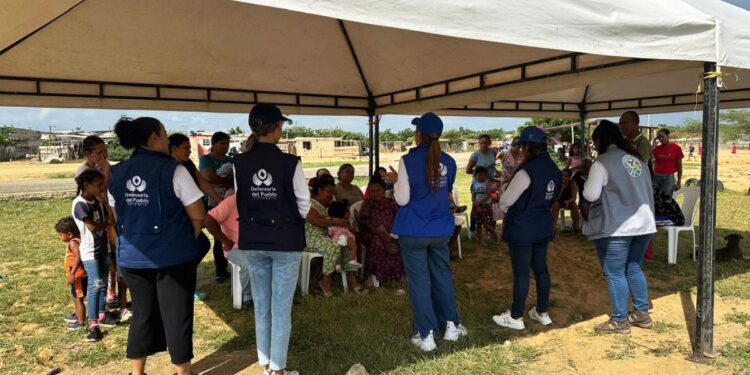 La Defensoría promovió por tres días la protección de derechos de movilidad humana en La Guajira