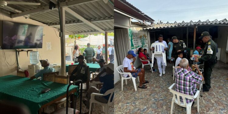 Los adultos mayores de la Casa de los abuelos en Riohacha, compartieron un día de cine