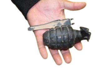 Un sujeto dejó una granada con un mensaje de intimidación frente a una ferretería en Riohacha