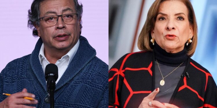El presidente Petro arremete en contra de la procuradora Cabello llamándola «Mentirosa»