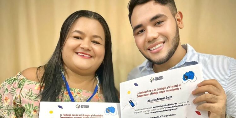 Periodistas de Riohacha reciben reconocimiento por Proyecto Audiovisual sobre Migración Venezolana