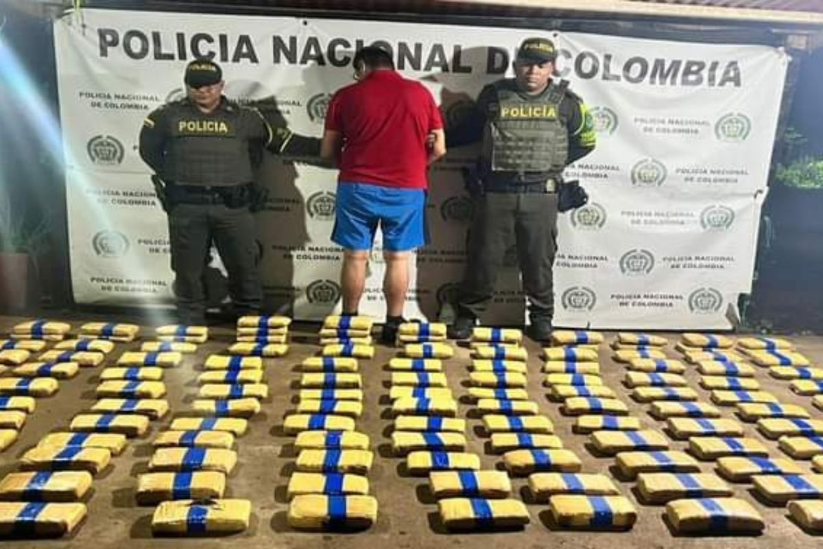 Incautan 67.750 gramos de marihuana y capturan a una persona en la vía Paradero – Maicao