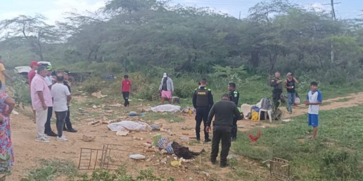 Seis serían las víctimas mortales del accidente de tránsito en la vía Manaure – Uribia