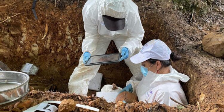 La UBPD recuperan cinco cuerpos de personas desaparecidas en zona rural de Urumita