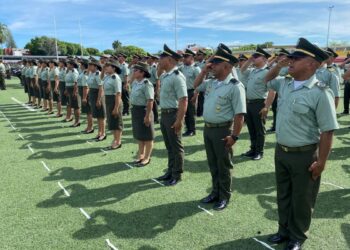 228 policías ascienden en reconocimiento a su trabajo por la seguridad y convivencia ciudadana en La Guajira