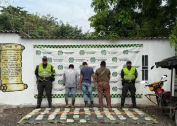 Capturan a tres hombres por tráfico de estupefacientes en La Guajira