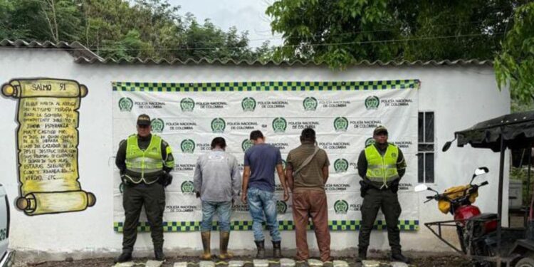 Capturan a tres hombres por tráfico de estupefacientes en La Guajira