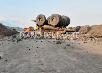 Accidente en Tajo Anex en la mina deja a un operador con politraumatismo