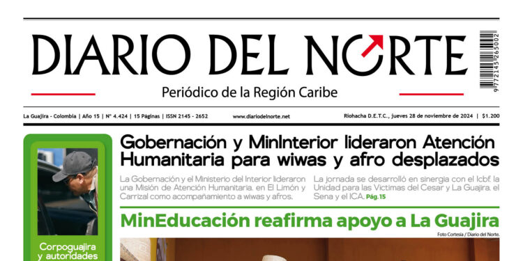 Esta es la edición del jueves 28 de noviembre de 2024