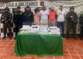 Capturan en el Cesar a cinco presuntos integrantes de ‘Los Látex’, dedicados al hurto de datos personales