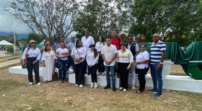 En el corregimiento de Conejo, ARN instala aviso que le da identidad a la población y como símbolo de reconciliación