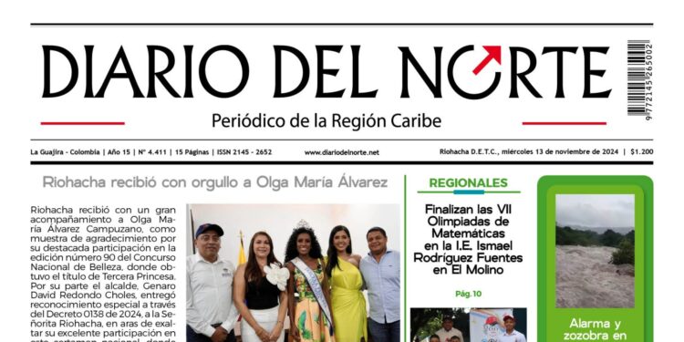 Esta es la edición del miércoles 13 de noviembre de 2024