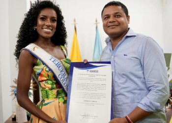 Riohacha recibió con orgullo a su Reina, Olga María Álvarez Campuzano