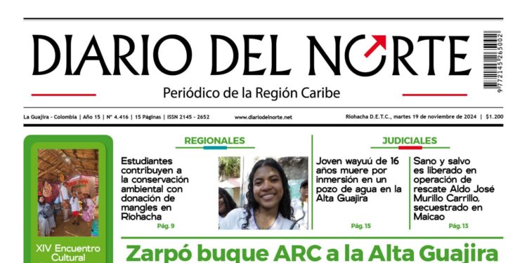 Esta es la edición del martes 19 de noviembre de 2024