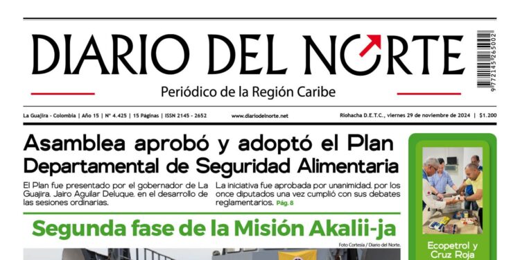 Esta es la edición del viernes 29 de noviembre de 2024