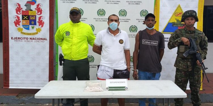 Capturan a dos personas en Maicao por presunto tráfico de estupefacientes