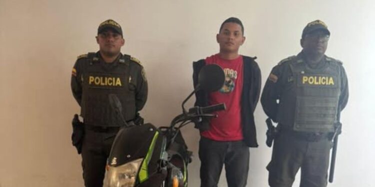 En Urumita capturan a un hombre por el hurto de una motocicleta